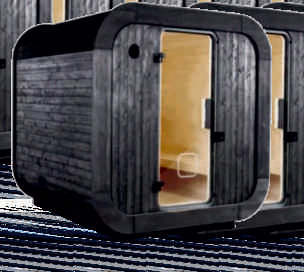 Cube sauna